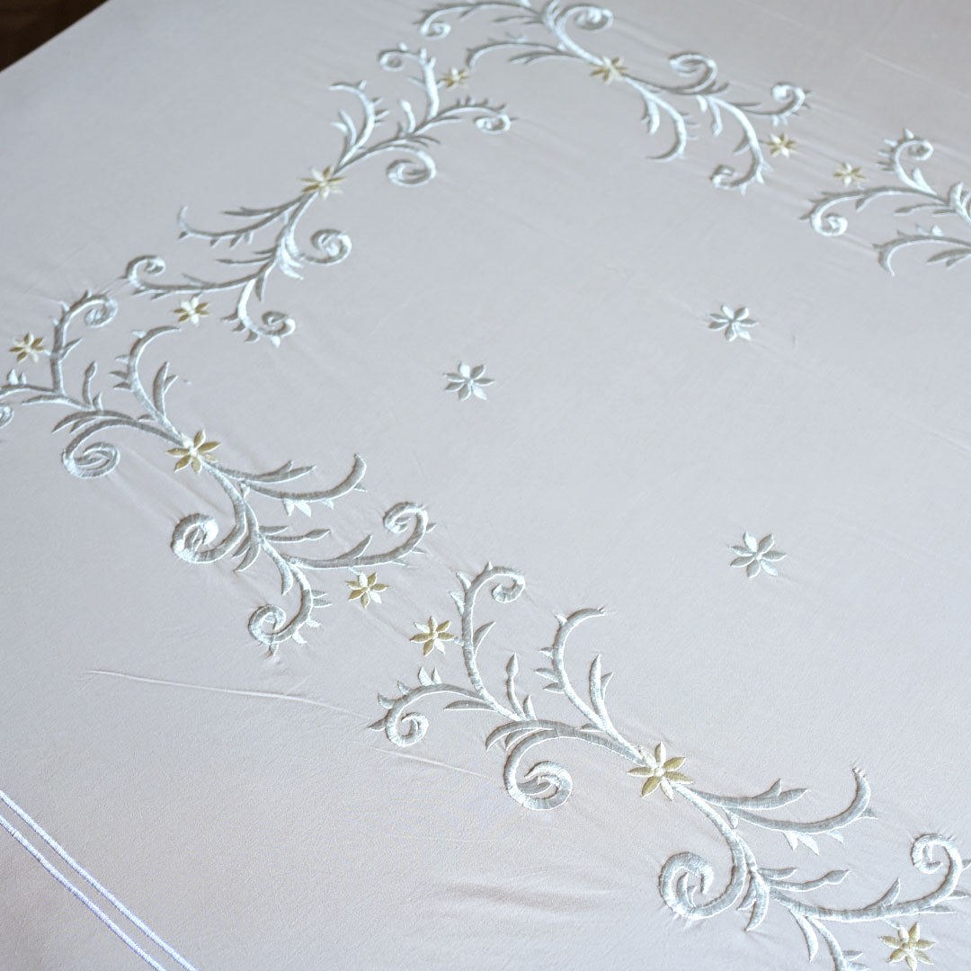 Taupe Scroll