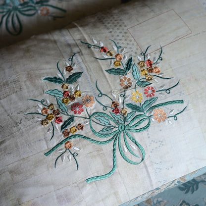 Aqua Blossom - Floral Basket