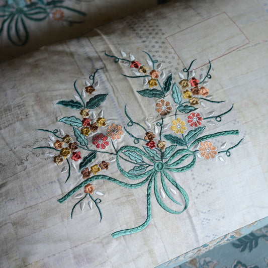 Aqua Blossom - Floral Basket