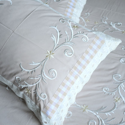 Taupe Scroll